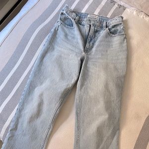 Abercrombie jeans the 90s straight ultra high rise